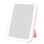 3 Farben LED Kosmetikspiegel mit Touchscreen USB wiederaufladbar Dimmbarer Schminkspiegel 3 Helligkeiten tragbar Erfolg Aktiv